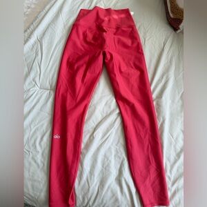 ALO Yoga Vibrant Red Leggings
